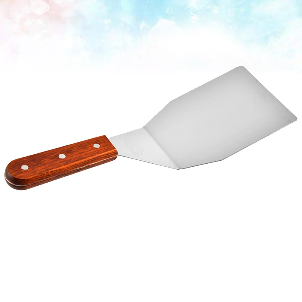 

Spatula Turner Pizza Spatulas Steak Lifter Cake Teppanyaki Peel Griddle Metal Server Cooking Bbqfood Steel Stainless Grill