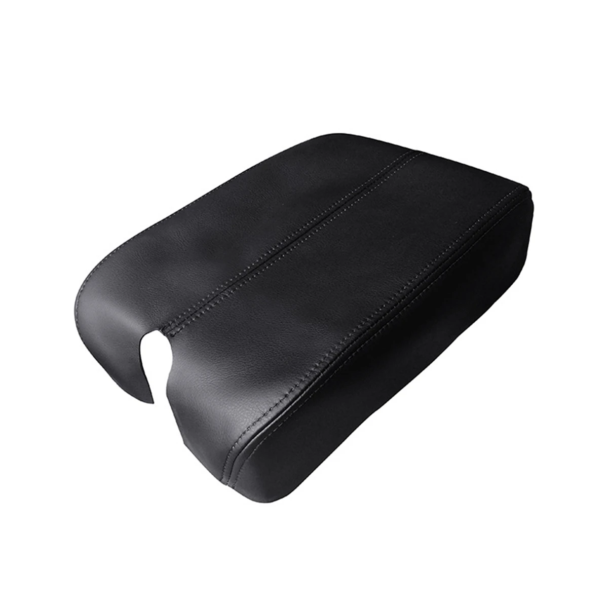 

For Honda Accord 2008- 2011 2012 2013 Car Microfiber Leather Console Armrest Panel Cover Protective Trim Black