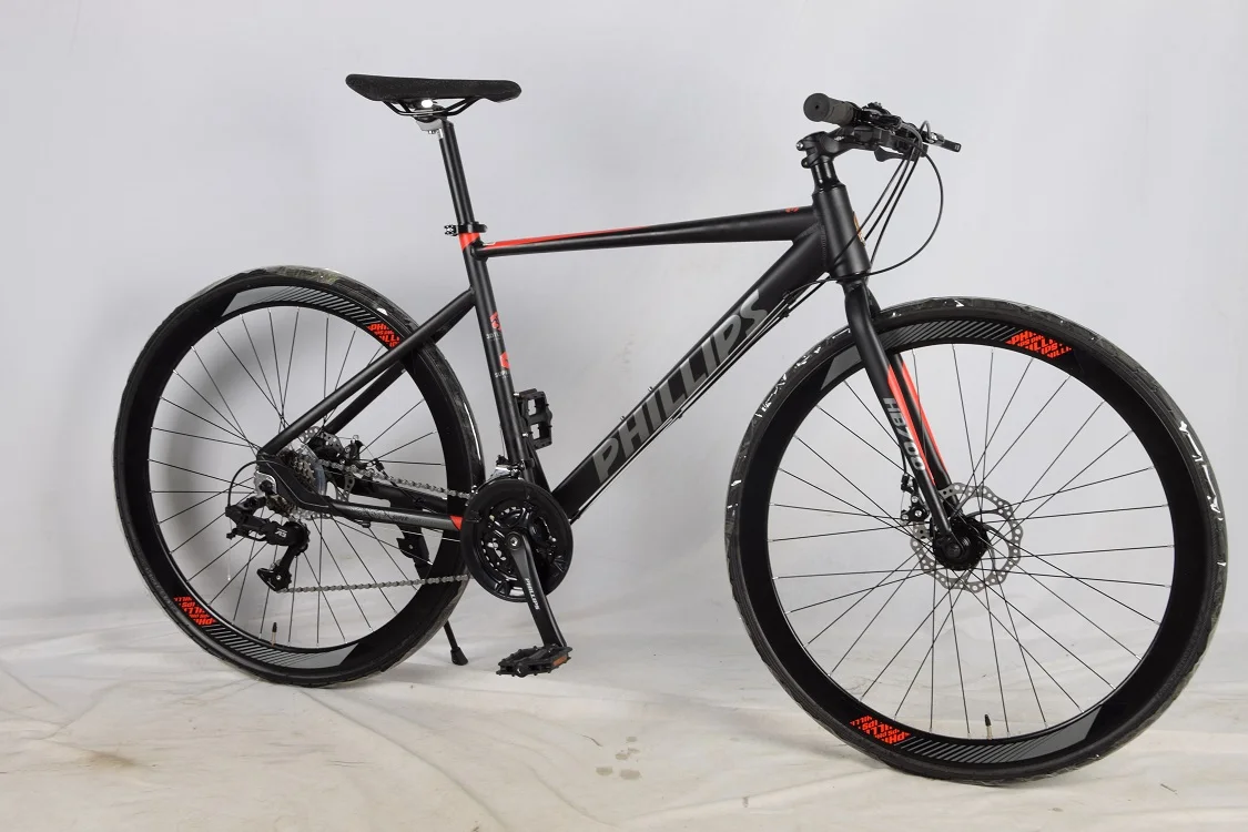 Дорожный велосипед 700C 27 скоростей сплав с фотометрическим переключателем и