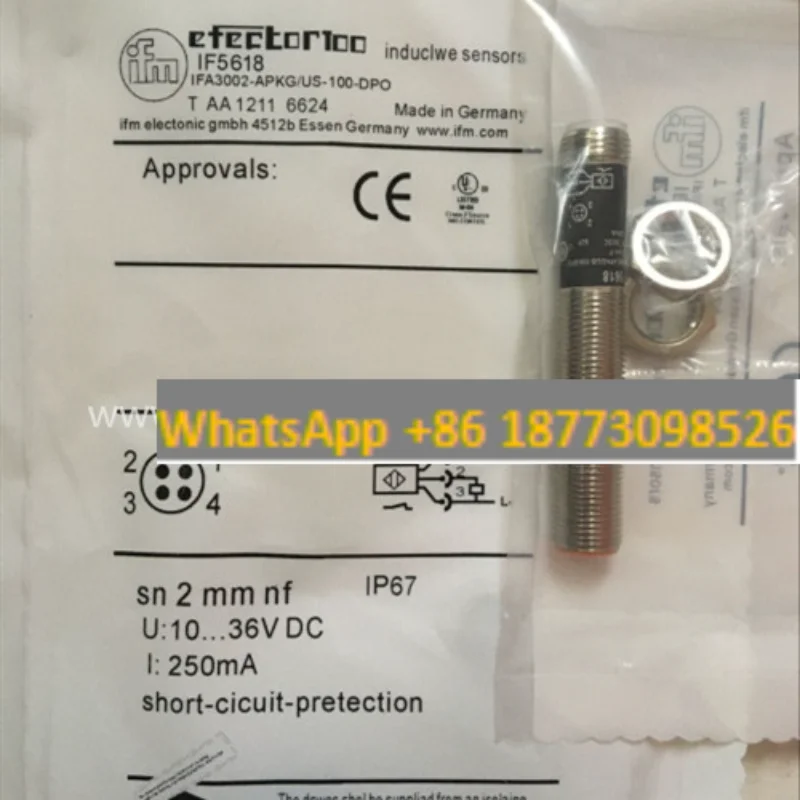 

IF5618 IF5619 IF5622 IF5636 IF5647 New High Quality Switch Inductive Sensor