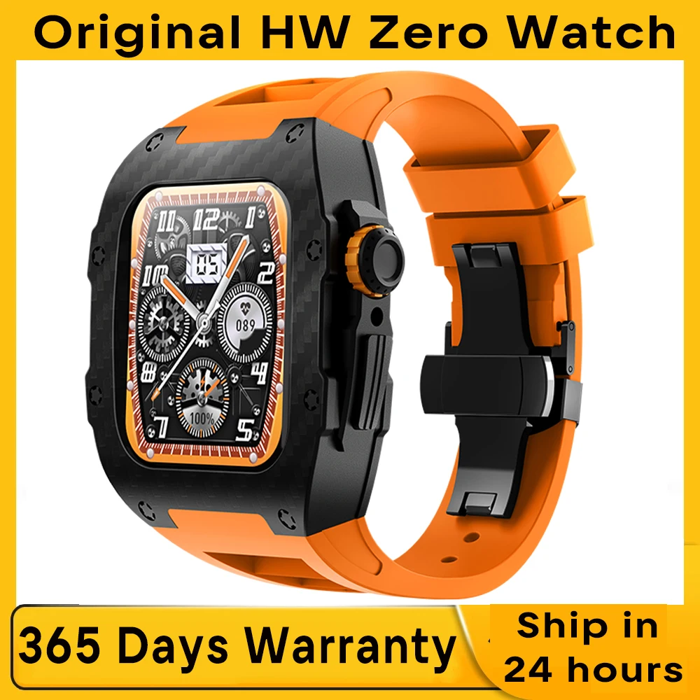 

New 1.9inch HW Zero Sports Men Smart Watch IP67 Waterproof Outdoor Wristwatch Health Heart Rate Tracker NFC AI Voice SmartWatch
