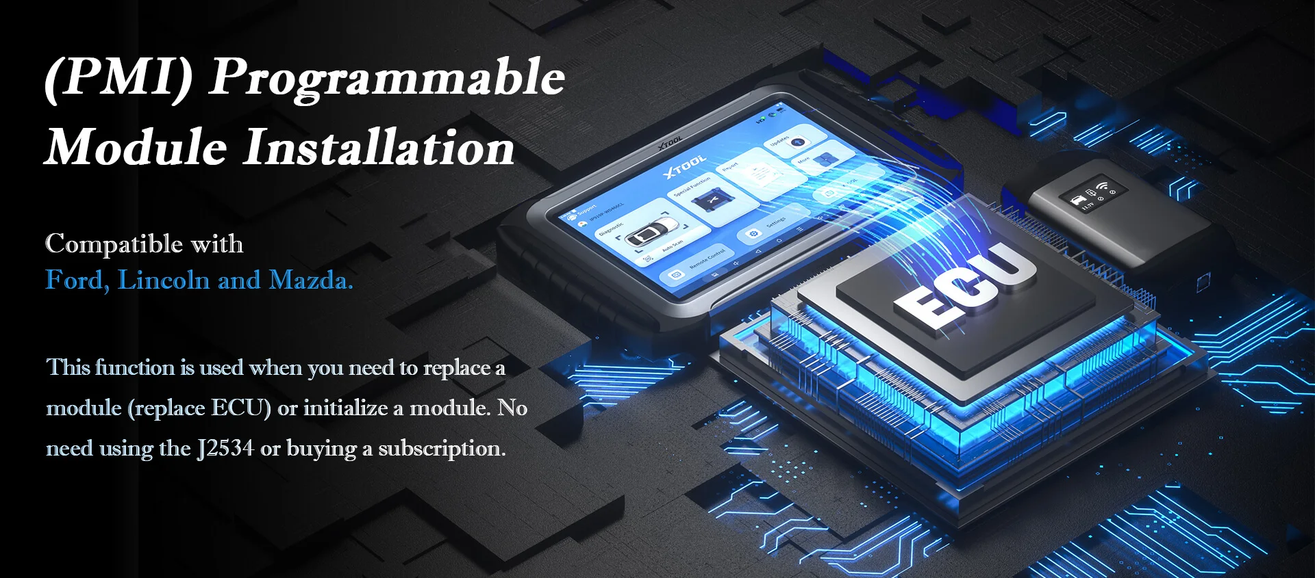 XTOOL INPLUS IP919 Pro Автомобильный сканер CAN FD&ampDOIP&ampFCA Программатор ключей Все системы