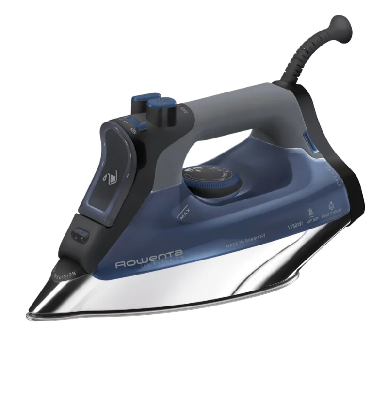

Professional XL Ultimate Steam Iron, 1750 Watts, German Made, Dark Blue