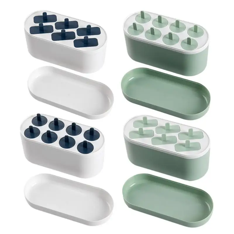 

Ice Cream Mold Maker Dessert Fruits Jams Chocolates Freezing Yogurt Baking Mold Reusable DIY Homemade Kitchen Gadgets Tools