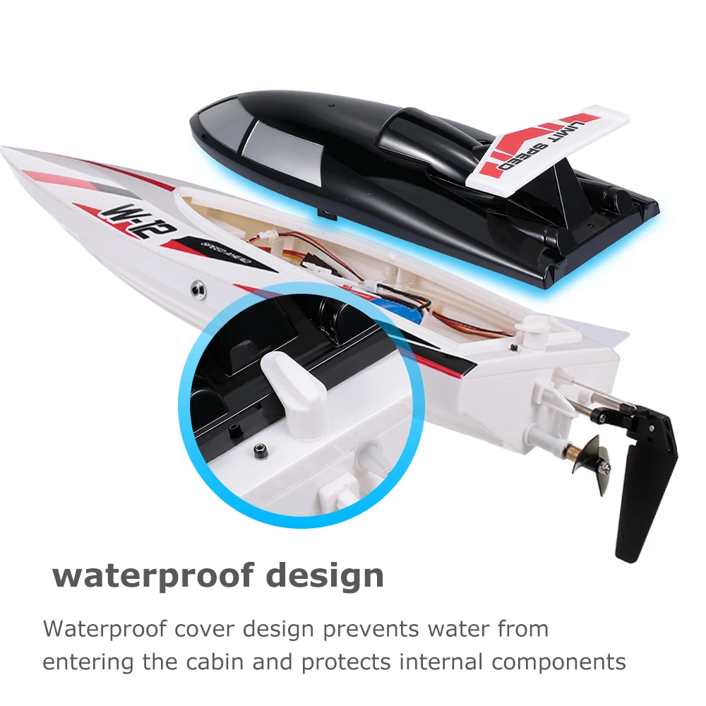 WLtoys RC Boat 2.4G 35KM/H High Speed RC Boat Toys Capsize Protection Remote Control Toy Boats WL912-A RC Racing Boat Kids Gift enlarge