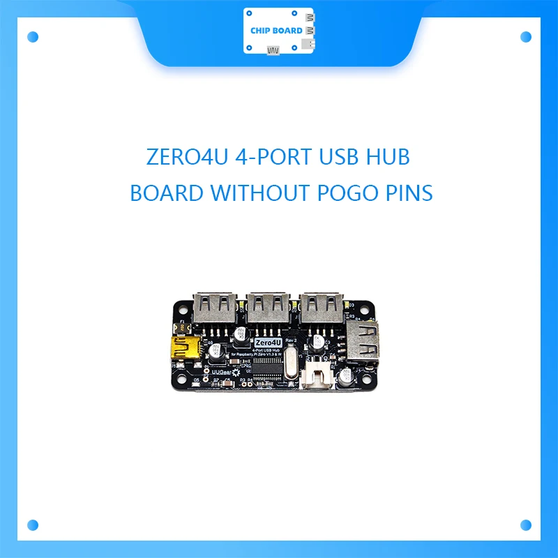 ZERO4U 4-PORT usb-хаб BOARD без POGO PINS