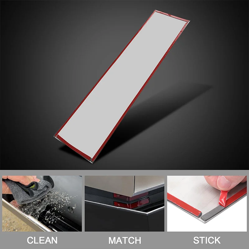 Аксессуары для киберриантажівки 2024 2023 защита заднего бампера из нержавеющей