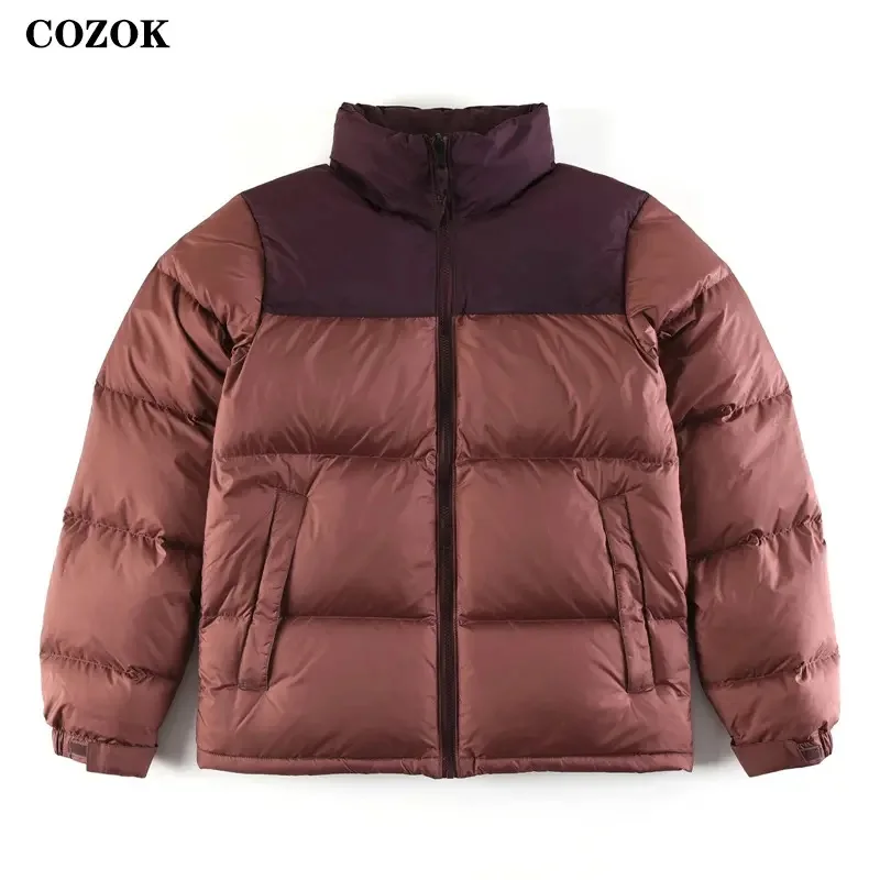 

Face 1996 Men Down Coat Original Striped Design Luxury Brand Down Jacket High Quality Famous Tops Men Solid Puffer Winter Coats