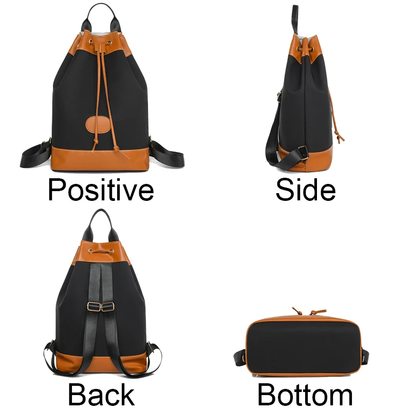 Водонепроницаемый нейлоновый женский рюкзак рюкзаки с защитой от кражи сумки на