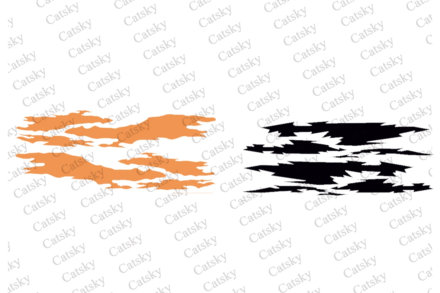 Цветное векторное изображение камуфляжных полос автомобильная фотография