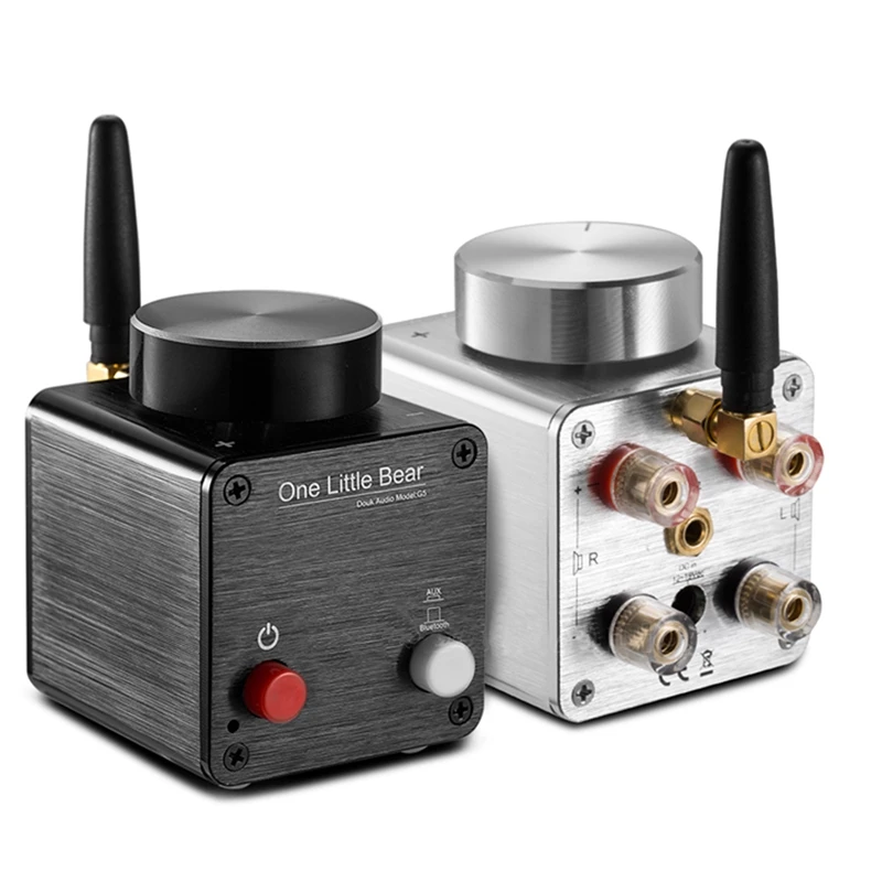 

Mini Stereo Bluetooth Class D Power Amplifier Hifi Digital Home Audio Amp 50Wx2 Amplifier TPA3116(EU Plug)