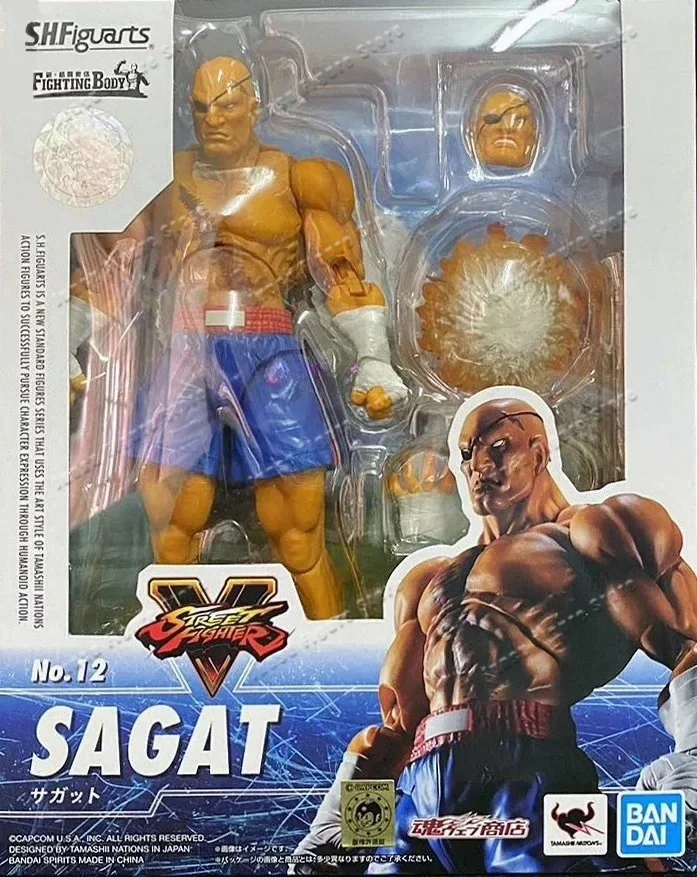 Фото В наличии: Коллекционные фигурки Bandai SHF Street Fighter 5 (Касуга, Сакура, Вега, Хаогуй, Сагат, Лонггами, Ширакикава, Михуа) – подарочная серия №3