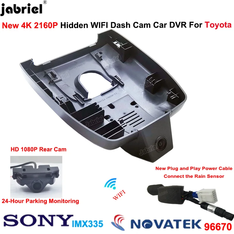 	New 4K Wifi Dash Cam Car Dvr C	