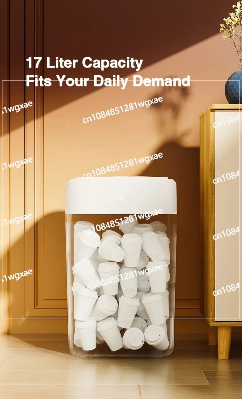 Автоматическая Самостоятельная подсветка умная мусорная корзина индукционный