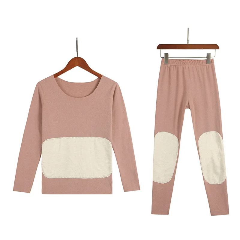 

electric thermal underwearUnderwear underwear women's thermal autumn clothing long pants suit seamless top winter bottoming