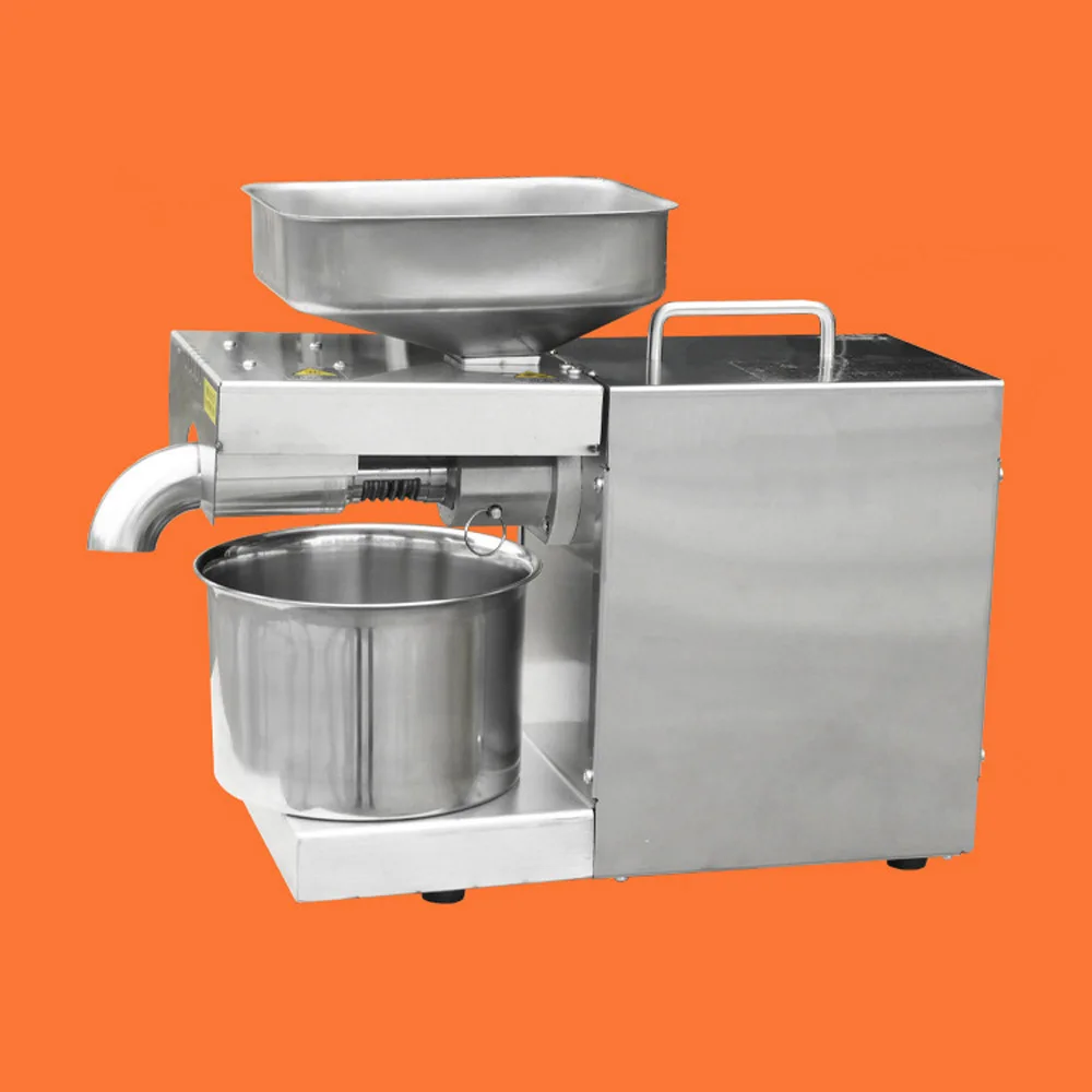 Коммерческий пресс для масла Небольшой бытовой Пресс из семян арахиса и кунжута