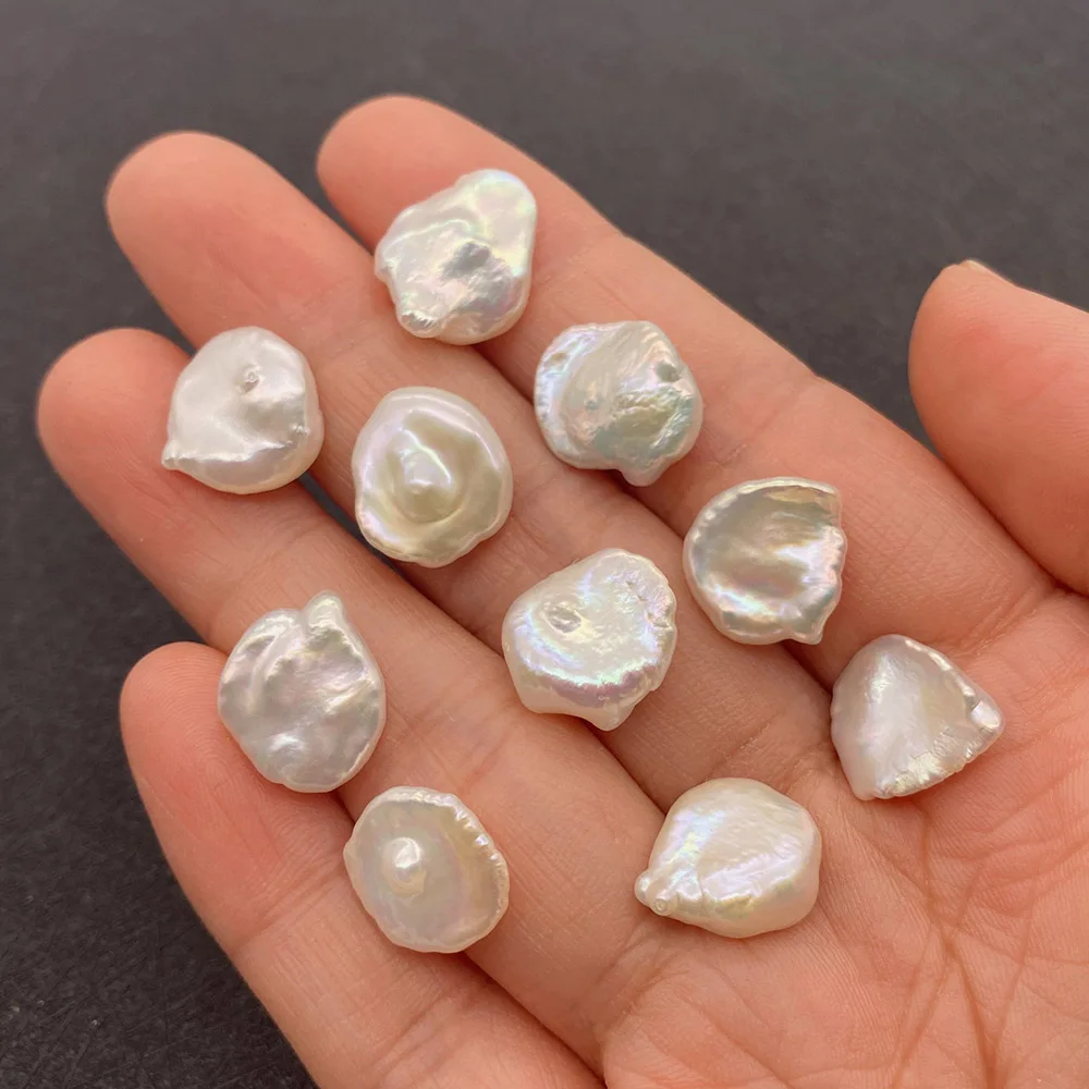 

Natural Irregular Baroque Freshwater Pearl Beads 12x15mm Vintage Jewelry DIY Making Bracelet Pendant Necklace Earring Accessorie