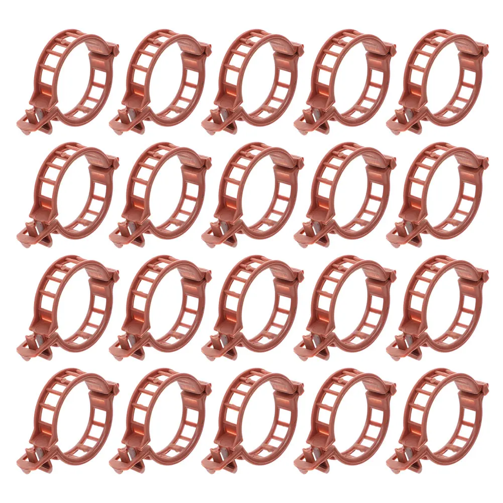 

200Pcs Garden Clip Set Greenhouse Tomato Stem Support Clips Plastic Plant Clips