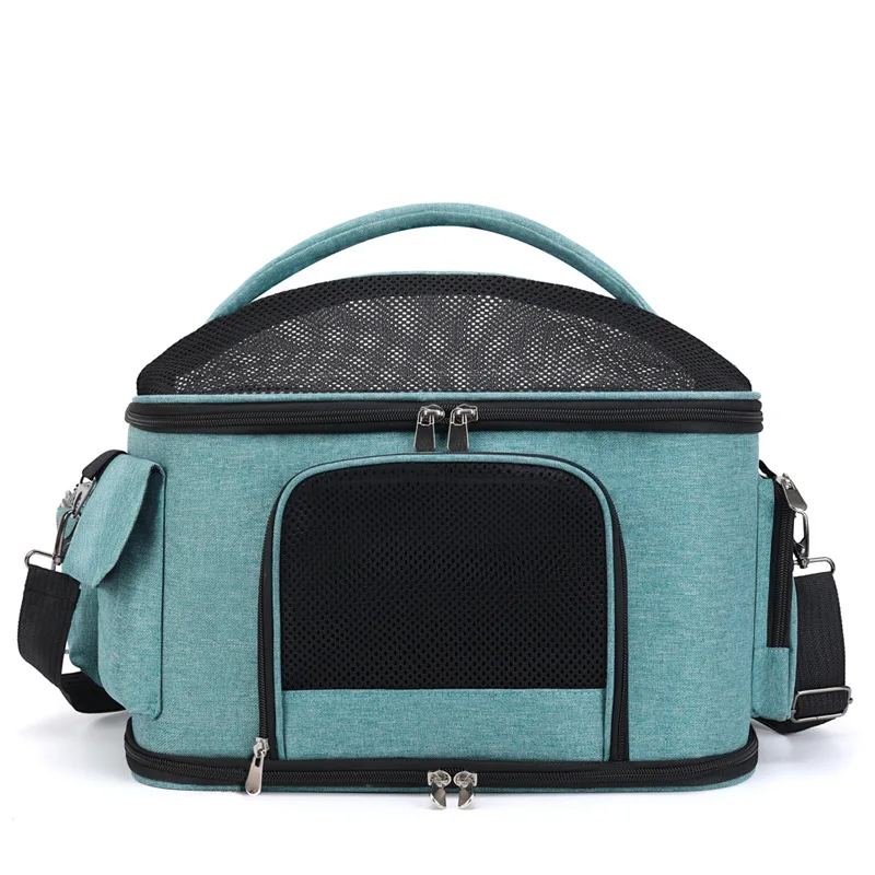 Pet Handbag Travel Pet Bag Dogs and Cats Foldable Pet Shoulder Crossbody Bag Pet Supplies