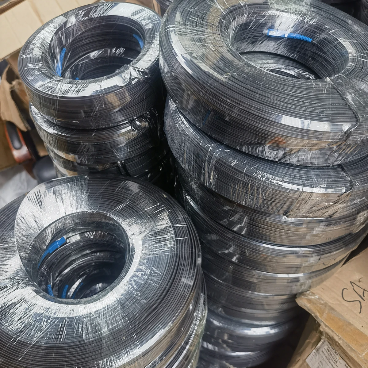 SC/UPC-SC/UPC Открытый оптоволоконный кабель 20M-500M Одномодовые оптоволоконные разъемы