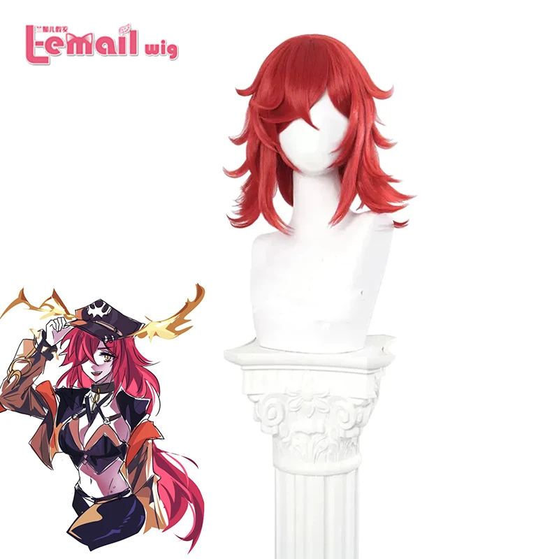 Парик для косплея L-email из синтетических волос парик хонькай Звездный рельс Caterina