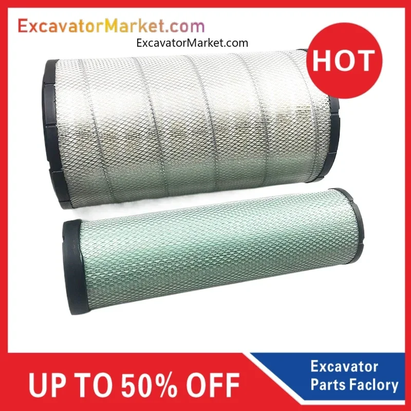 Запчасти для экскаватора Hitachi ZAX330 350 360-3G-6 Volvo 240 290 воздушный фильтр аксессуары