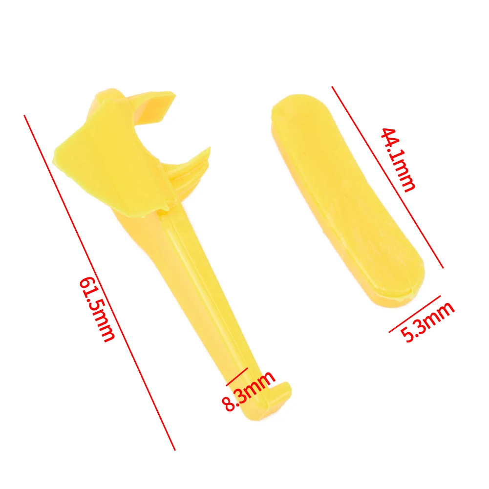 

Rim Tire Part Mount Insert Tyre Plastic Yellow Changer 12Pcs Brand new High quality Durable Practical Accessories