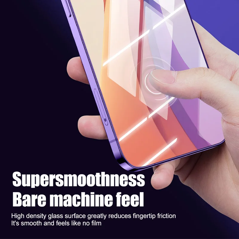 6 шт. Защитная пленка для смартфона iPhone X XR XS Max 11 12 13 закаленное стекло 15 14 Pro защита