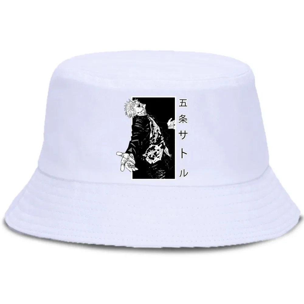 Кепка унисекс Солнцезащитная с принтом Gojo Satoru