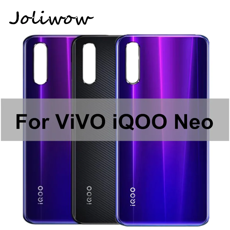 

6.38 inch For Vivo IQOO Neo 855 Back Battery Cover Door Housing case Rear Glass parts for vivo iqoo neo V1914A Battery Cover