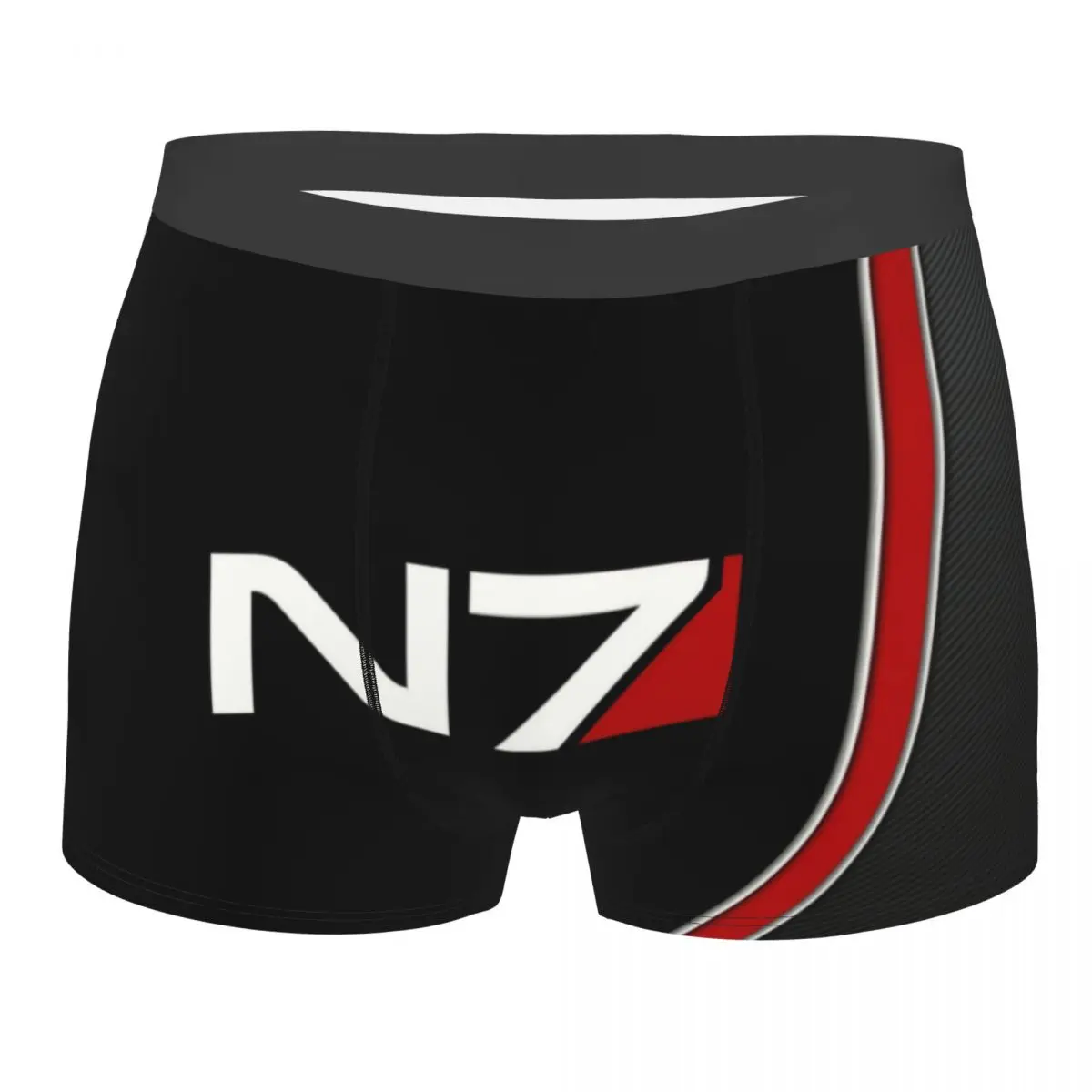 

Трусы-боксеры N7 мужские с эмблемой, Крутое нижнее белье, мягкие шорты