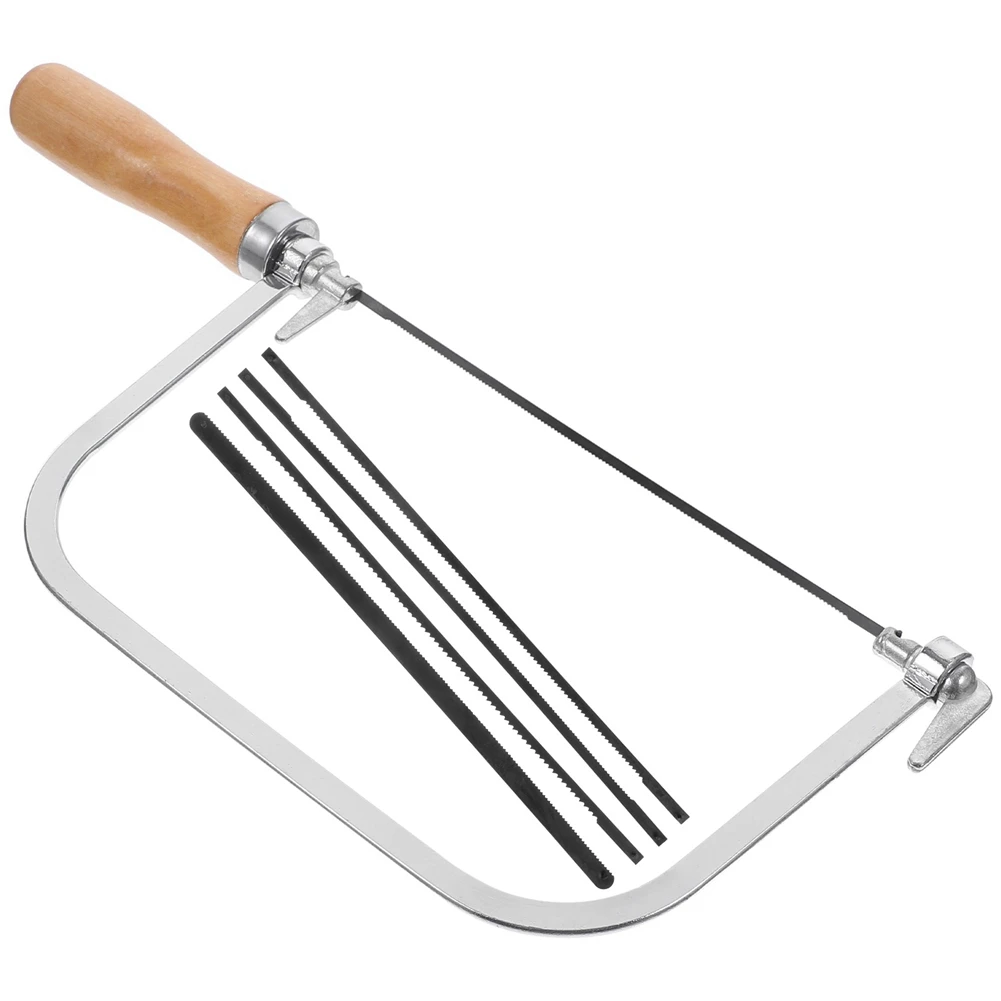 Пила для деревообработки ручная Настольная пила проволоки с деревянной ручкой