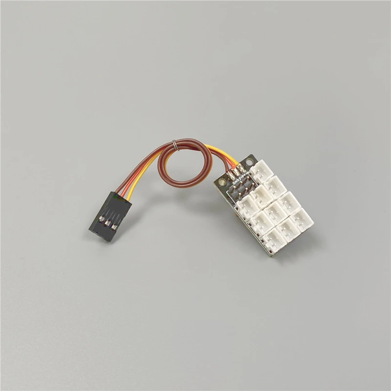 

1/14 Four-in-One Ph2.0 Ph2.54 Light Set Extension Module Tamiya Mop Head Expansion Board Car Accessories Machinery Model