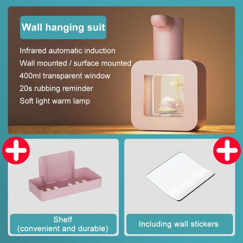 

Диспенсер для мыла настенный с инфракрасным датчиком, водостойкий, Ipx, 2023