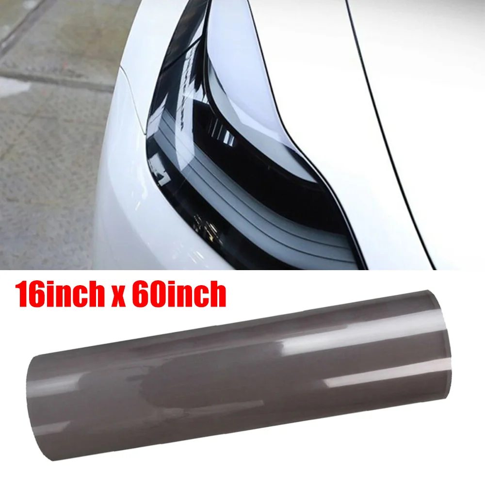 

Foglights Car light Film Gloss Light Black PVC Sticker Taillight Wrap Tint 40cm x 150cm Brake lights