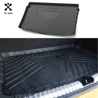 cargo liner for volkswagen vw polo trunk mat waterproof anti mud durable carpet specialized interior auto accessories 2016 2021
