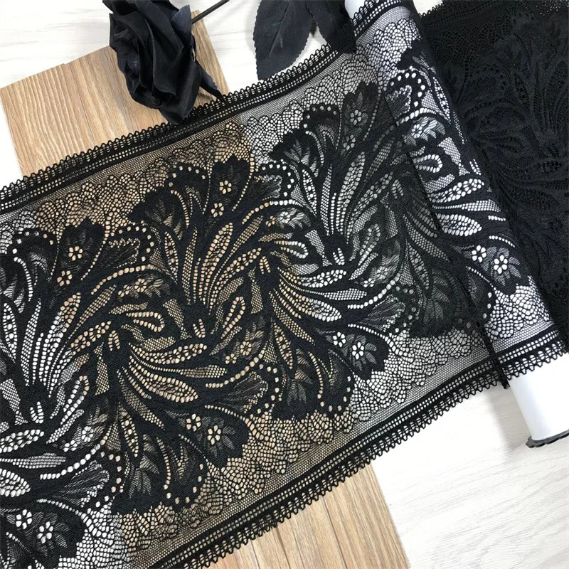 (2 м/лот) стрейчевая кружевная ткань отделка спандекса IDY ручная работа аксессуары