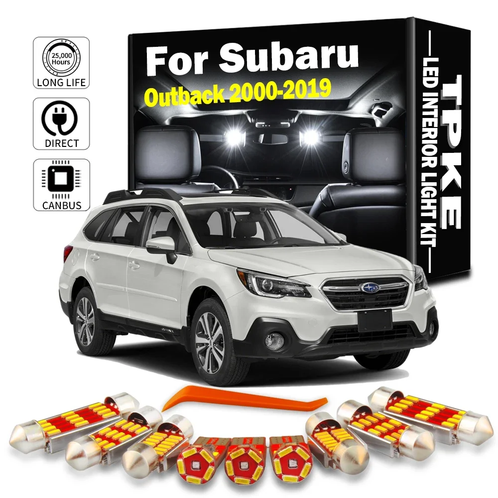 Светодиодная Лампа Для Чтения Tpke Subaru Outback 2000-2019 Canbus Не Ошибчатые Аксессуары