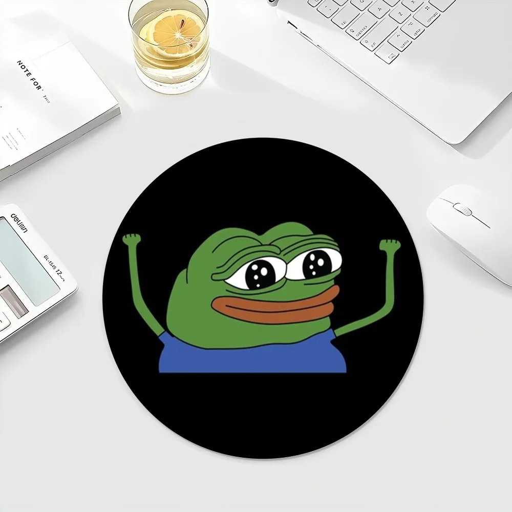 P-Лягушонок Пепе коврик для мыши INS Tide круглый клавиатуры Настольный студентов