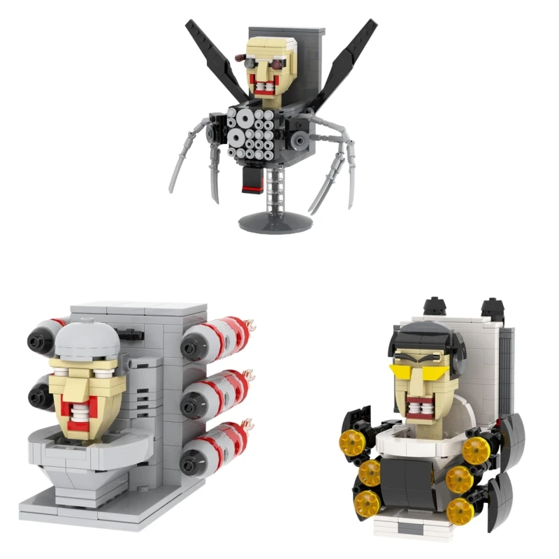 Katana Skibidi унитаз золотые часы Титан дрель человек строительные блоки аудио и