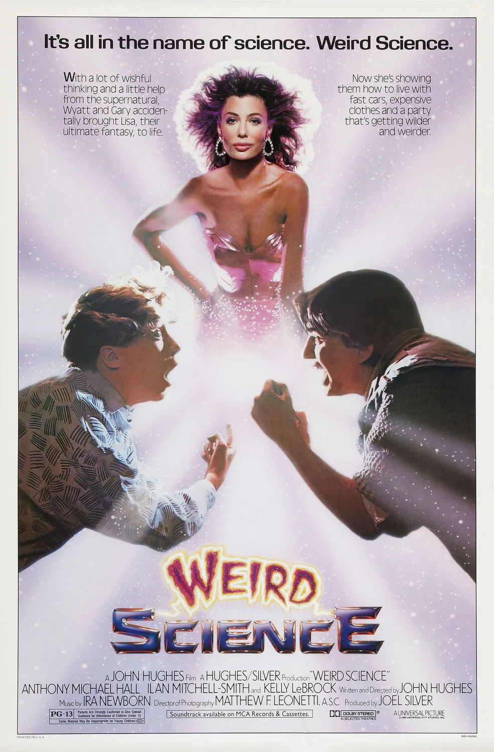 

Weird Science Movie Art Picture Print Silk Poster Home Wall Decor