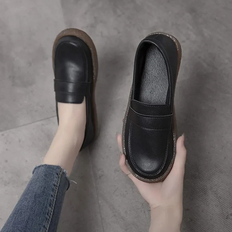 Women's Oxford  Loafers Medical Shoes for 2023 Barefoot Comfortable Moccasin Woman Soft Sandals Summer Flats Women's Moccasins