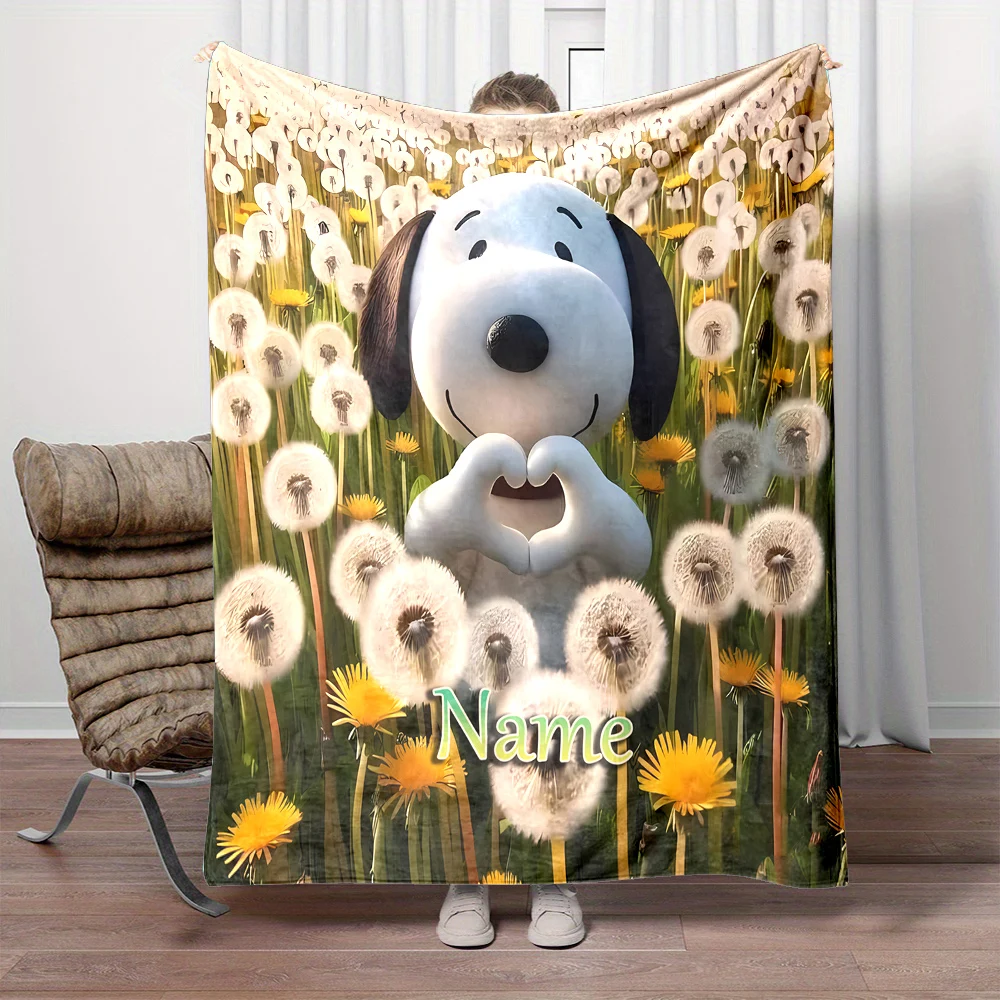Персонализированное одеяло с индивидуальным именем милые детские теплые мягкие