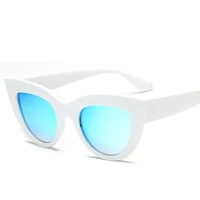 vintage cat eye sunglasses women retro brand cateye shades sun glasses gradient mirror plastic frame designer oculos de sol
