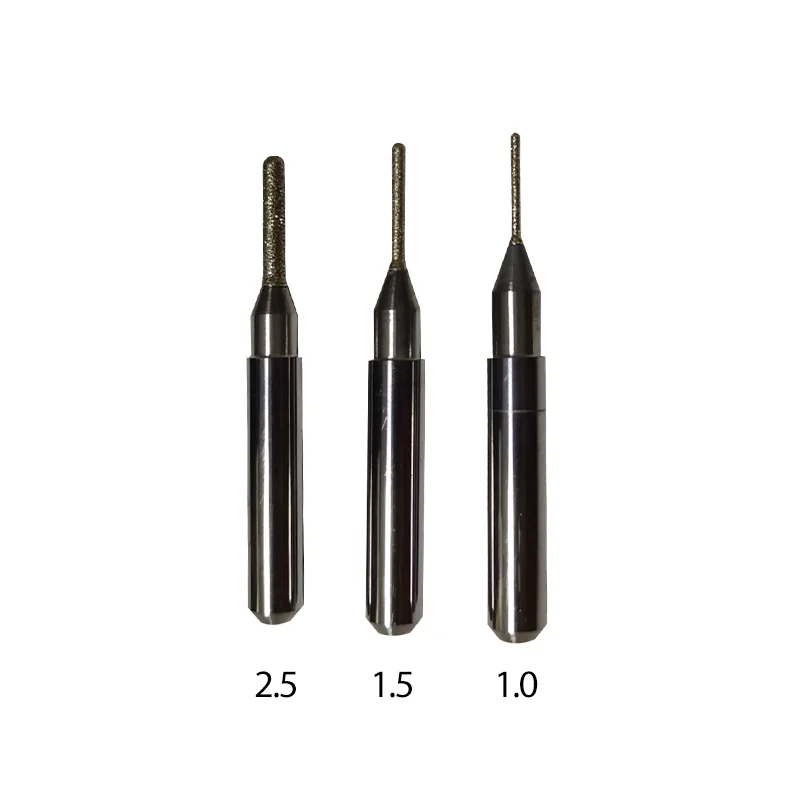 

Dental Milling Burs Arum Lithium Disilicate 2.5 1.5 1.0