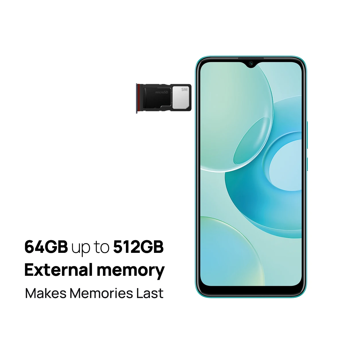 WIKO T10 Smartphone Android 2 GB RAM 64 GB ROM 5000 mAh HD + display 6,5 inch 13 MP camera Mobile Phone