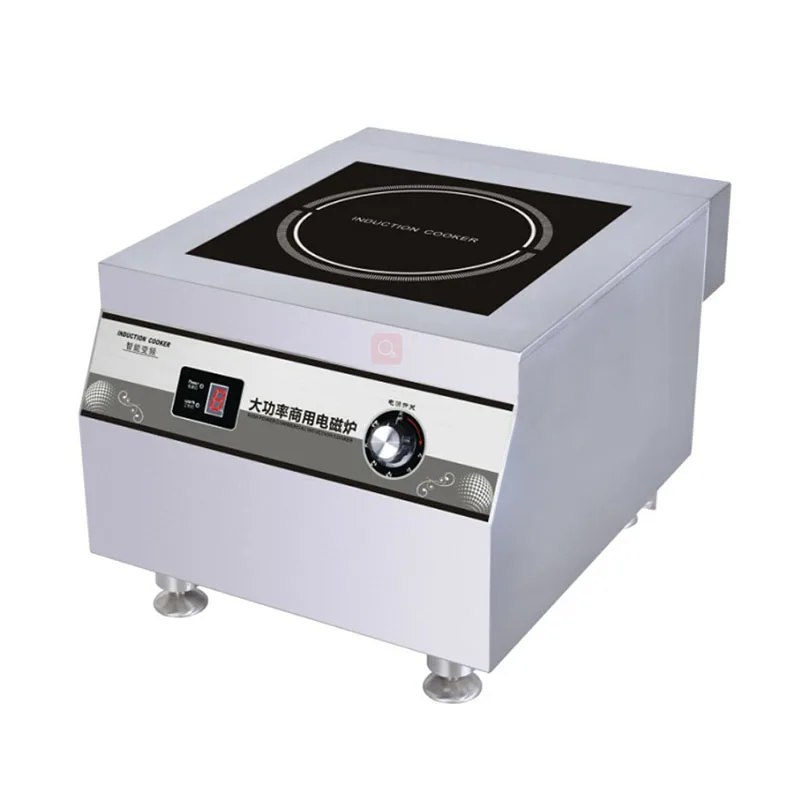 

Induction cooker heavy duty hob commercial cooktops stainless steel flat panel