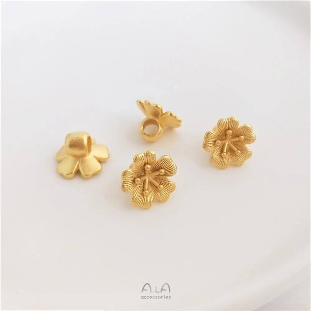 Вьетнам Shajin с большим отверстием бусина цветком лотоса дорожные аксессуары