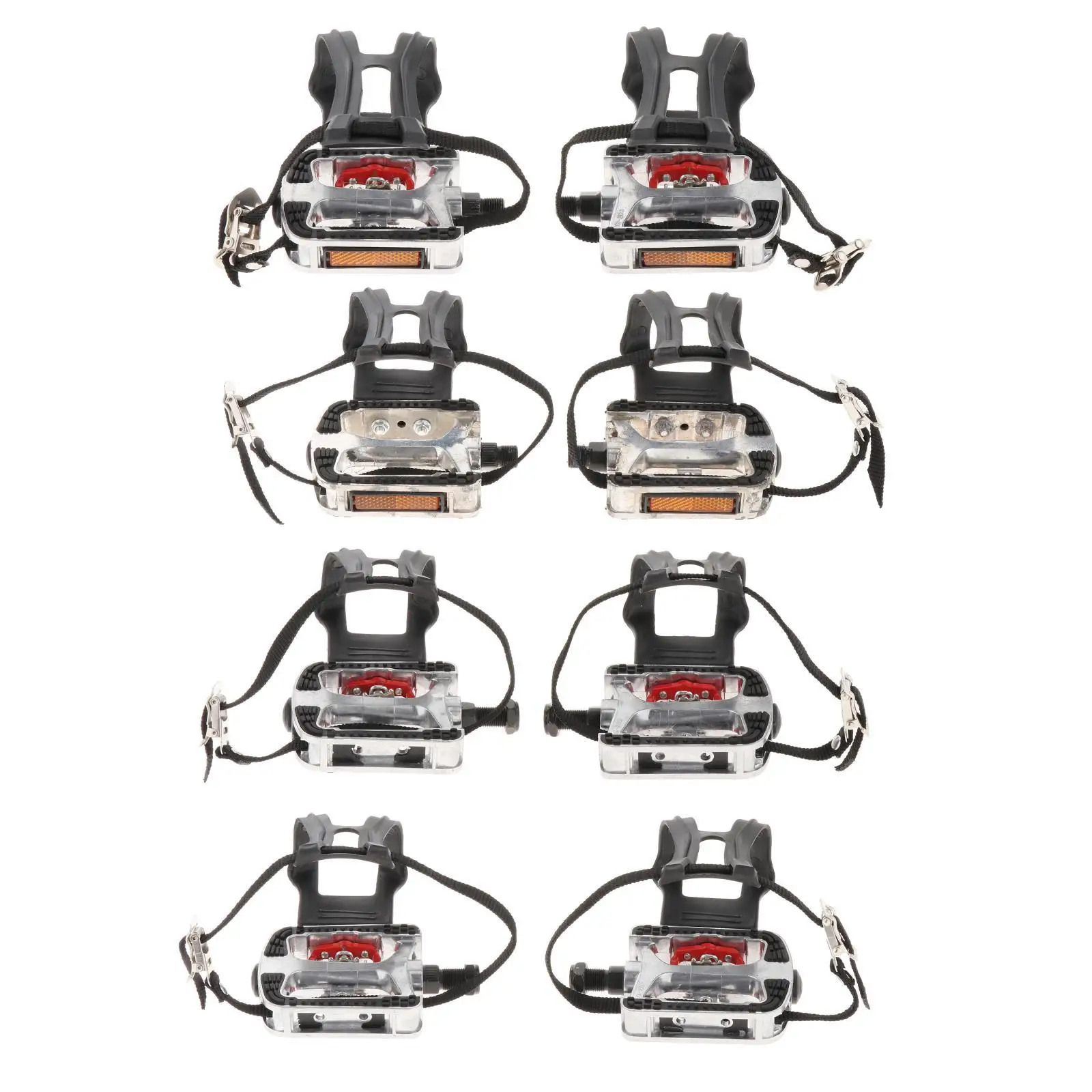 

1 пара, велосипедная педаль с ремешками и клипсами на носках