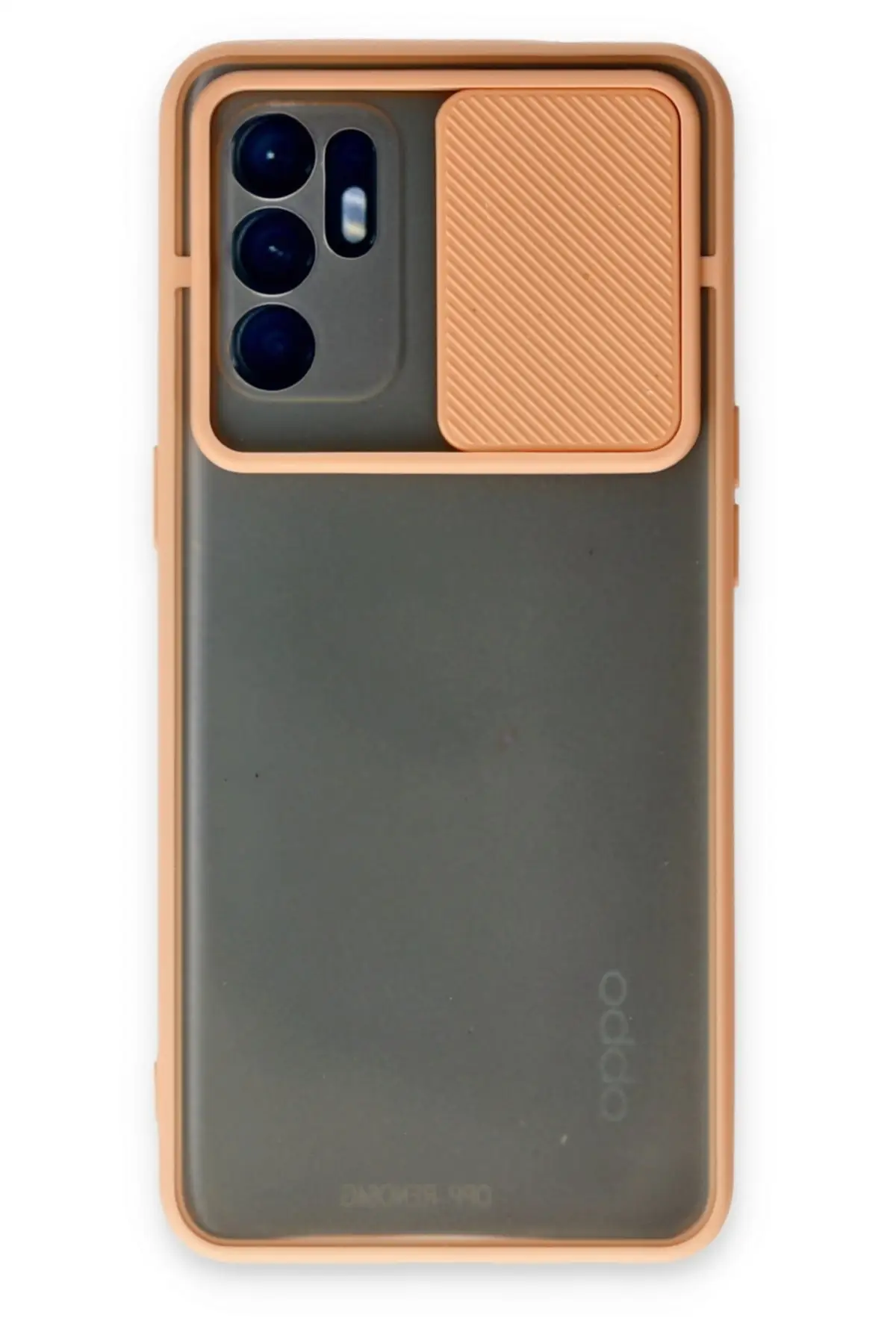 

Чехол Oppo Reno 6 матовая камера раздвижная задняя крышка